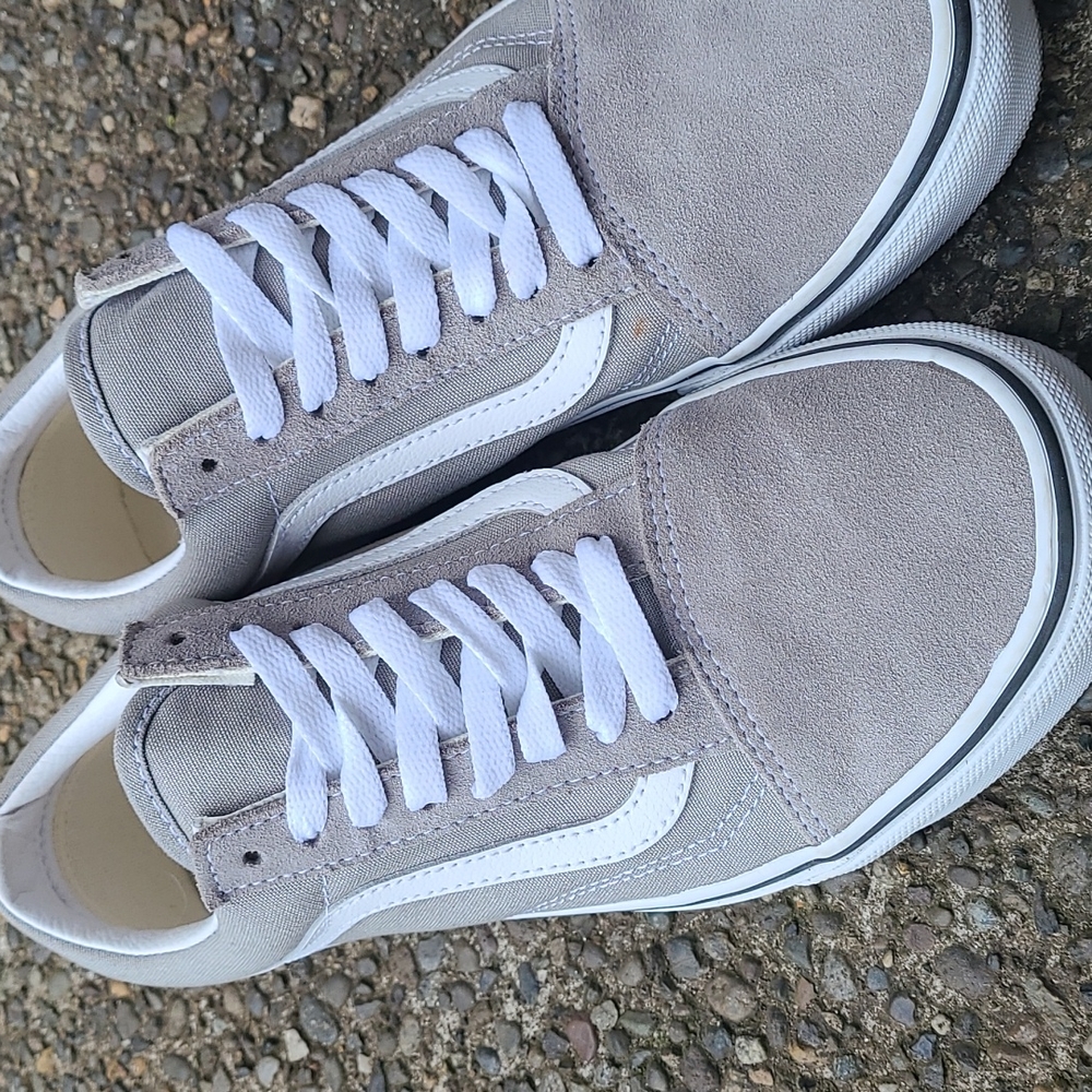 Frost Grey Old Skools